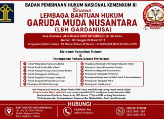 LBH GARDANUSA MEMBUKA PELATIHAN PARALEGAL